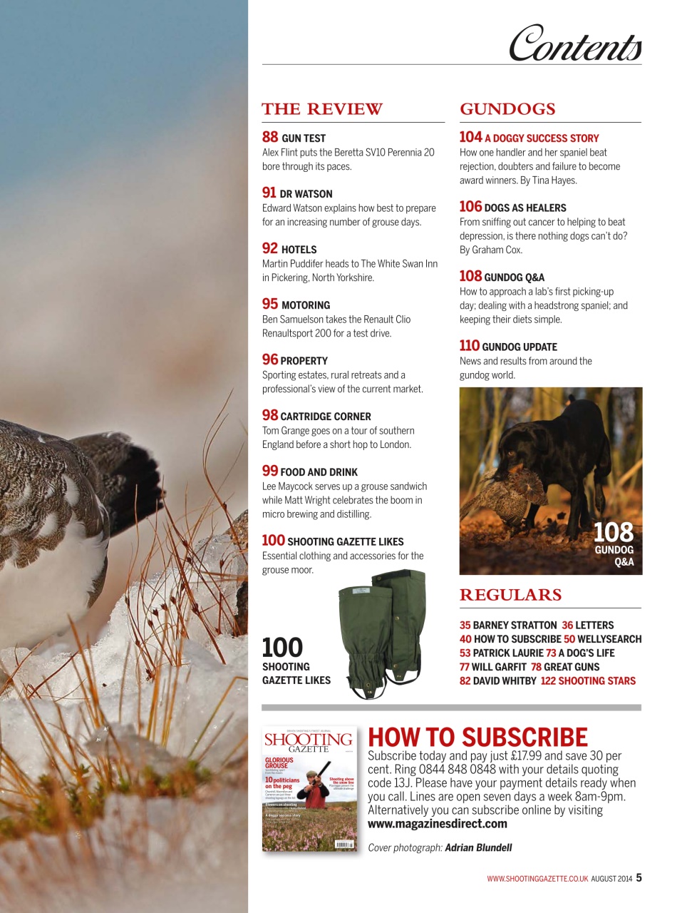 Shooting Gazette Preview Pages