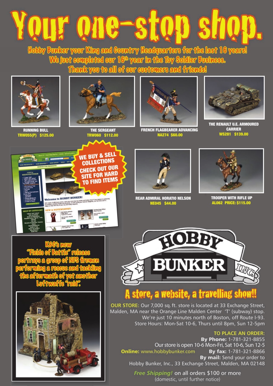 Toy Soldier & Model Figure Preview Pages