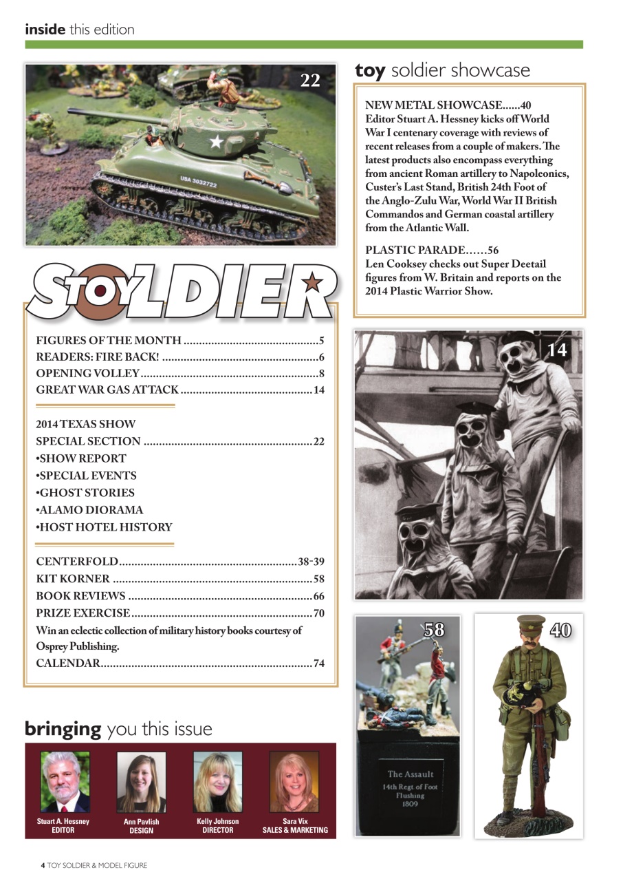 Toy Soldier & Model Figure Preview Pages