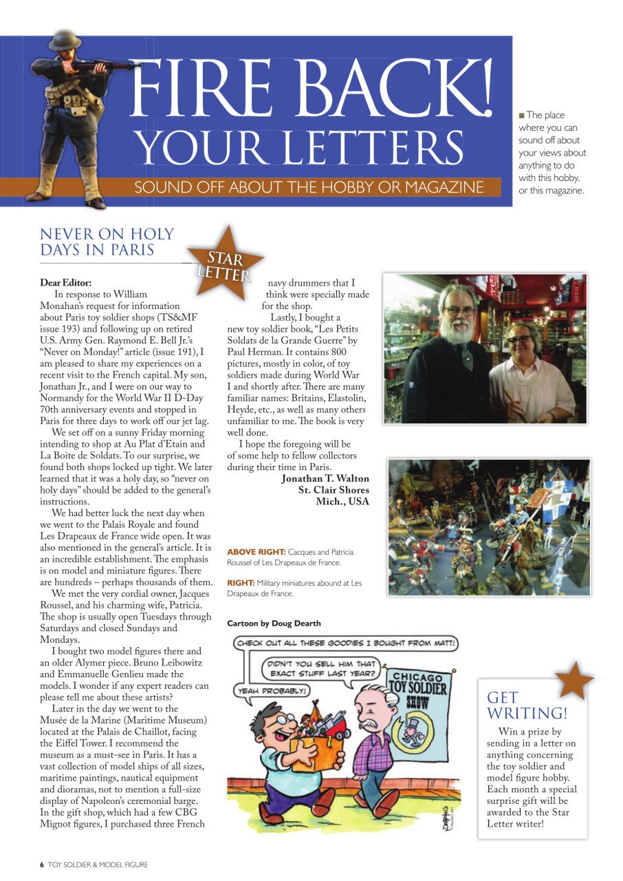 Toy Soldier & Model Figure Preview Pages