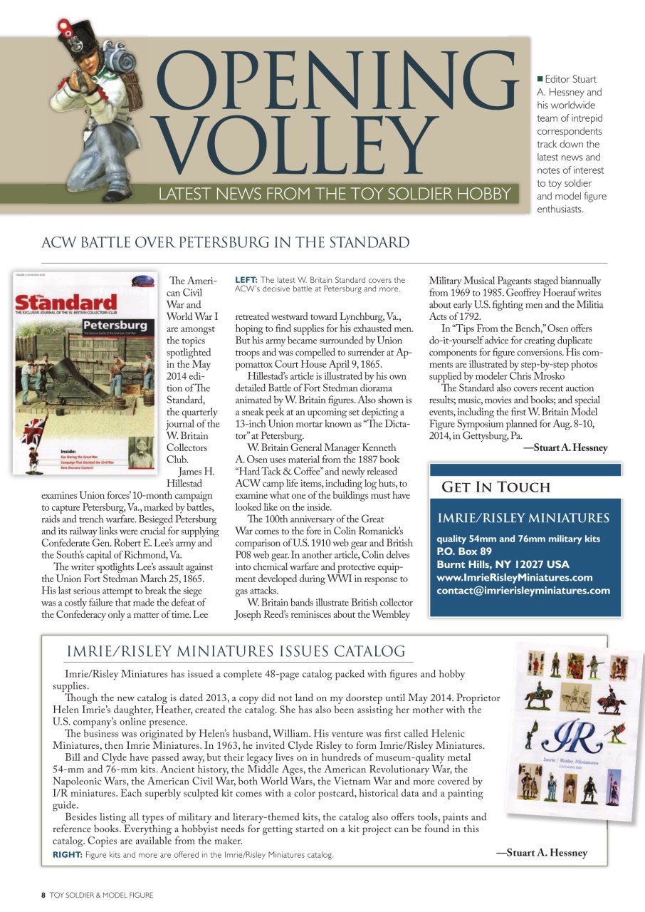 Toy Soldier & Model Figure Preview Pages