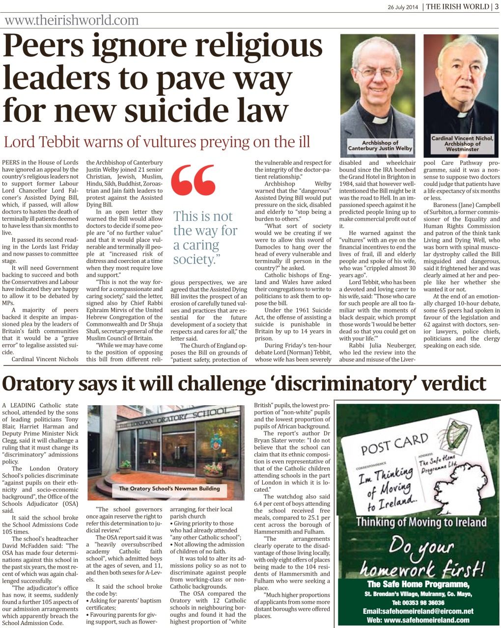 Irish World Preview Pages