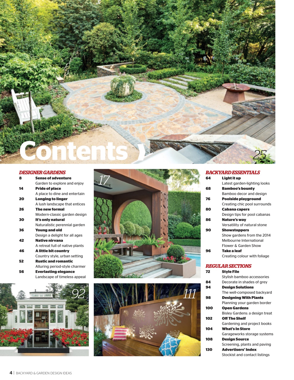 Backyard & Outdoor Living Preview Pages