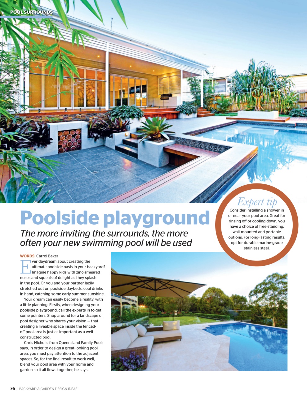 Backyard & Outdoor Living Preview Pages