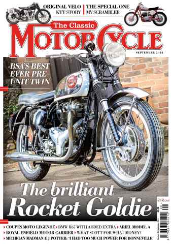 The Classic MotorCycle issue September 2014