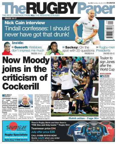 The Rugby Paper issue 20th July 2014