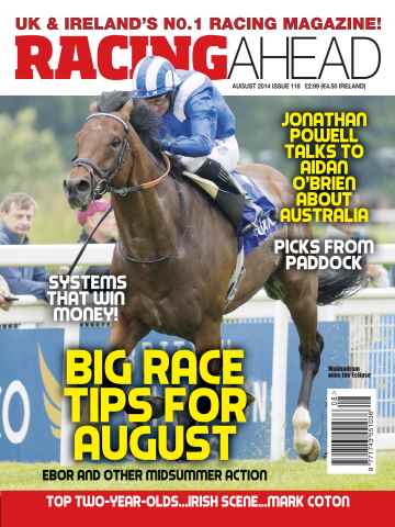 Racing Ahead issue August 2014