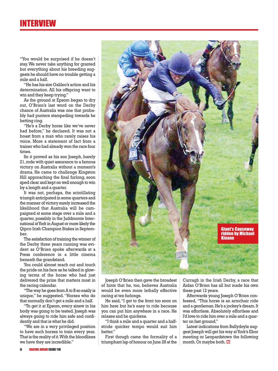 Racing Ahead Preview Pages