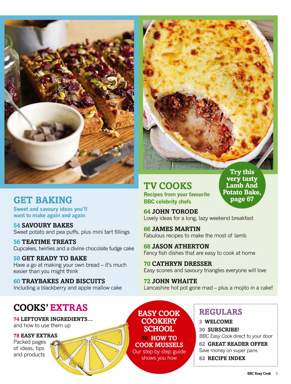 Easy Cook Magazine Preview Pages