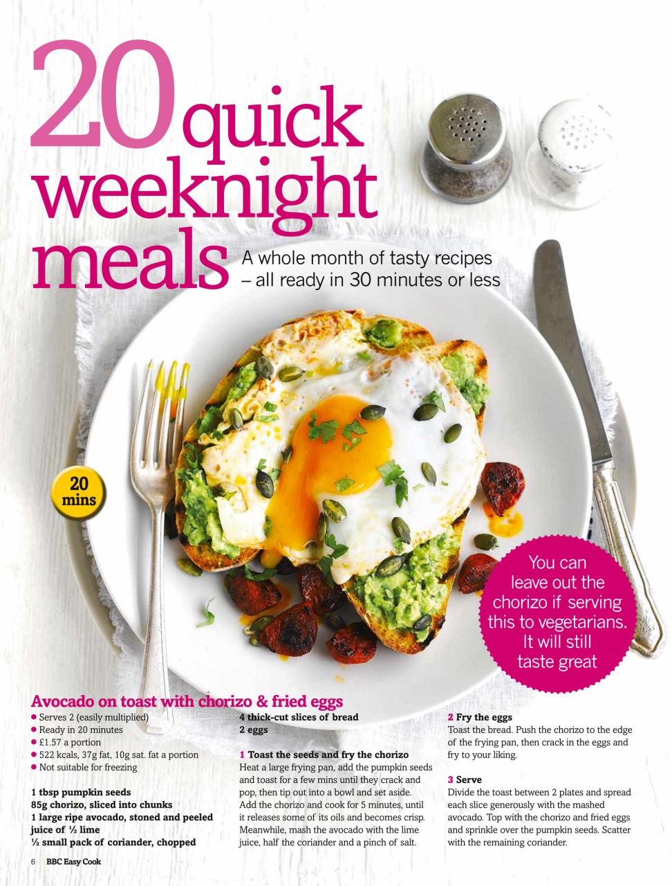 Easy Cook Magazine Preview Pages