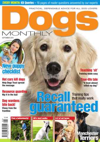 Dogs Monthly issue Sep-14