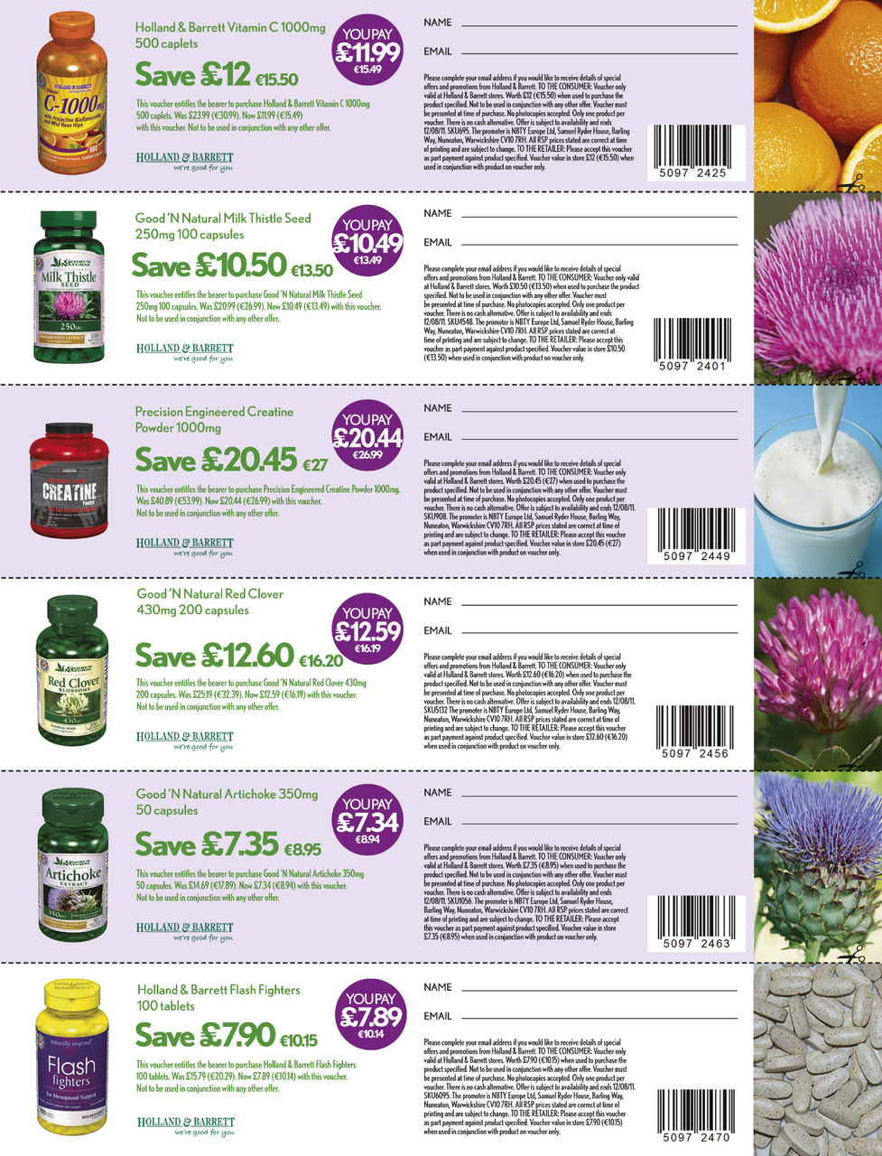 Healthy Magazine Preview Pages