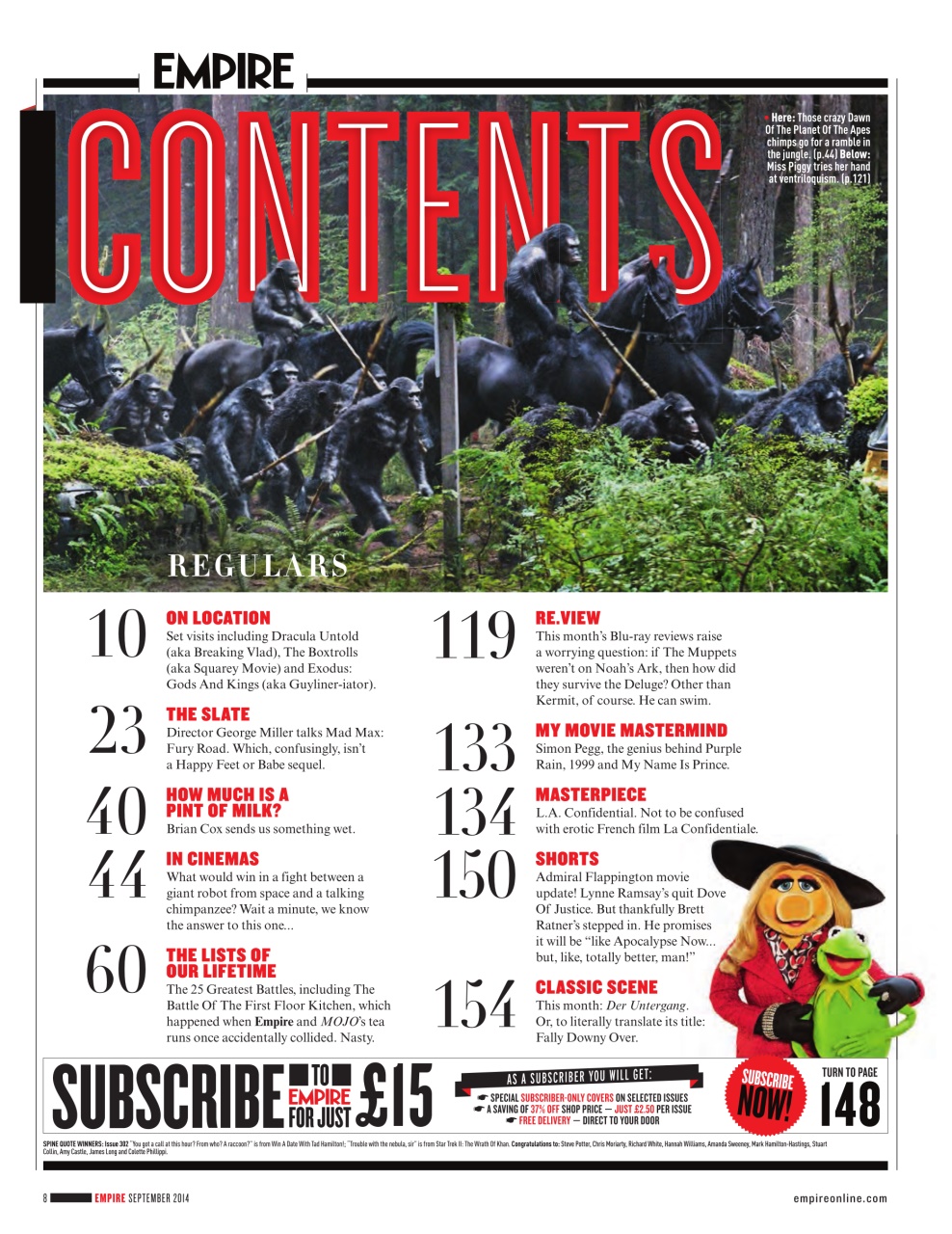 Empire Preview Pages