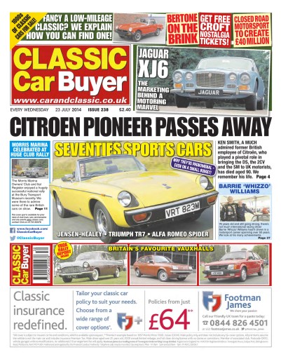 Classic Car Buyer issue 