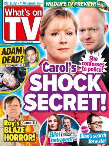 What's on TV issue 26th July 2014