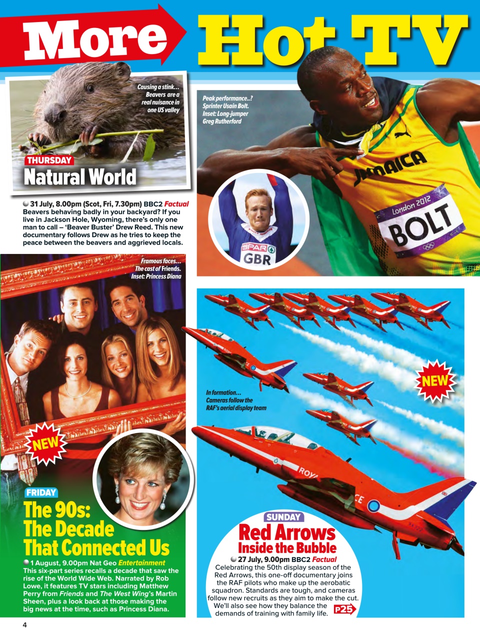 What's on TV Preview Pages