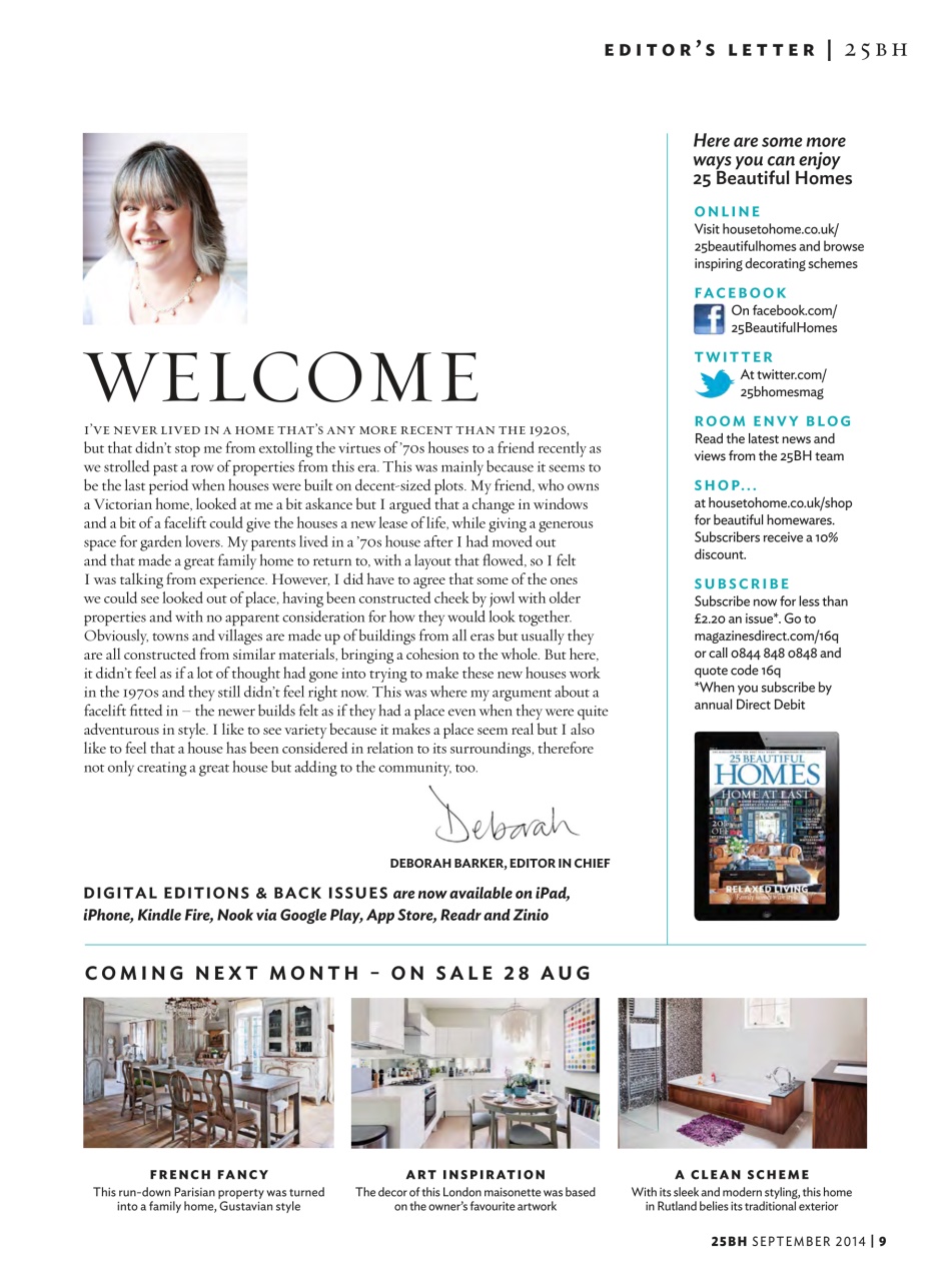 25 Beautiful Homes Preview Pages