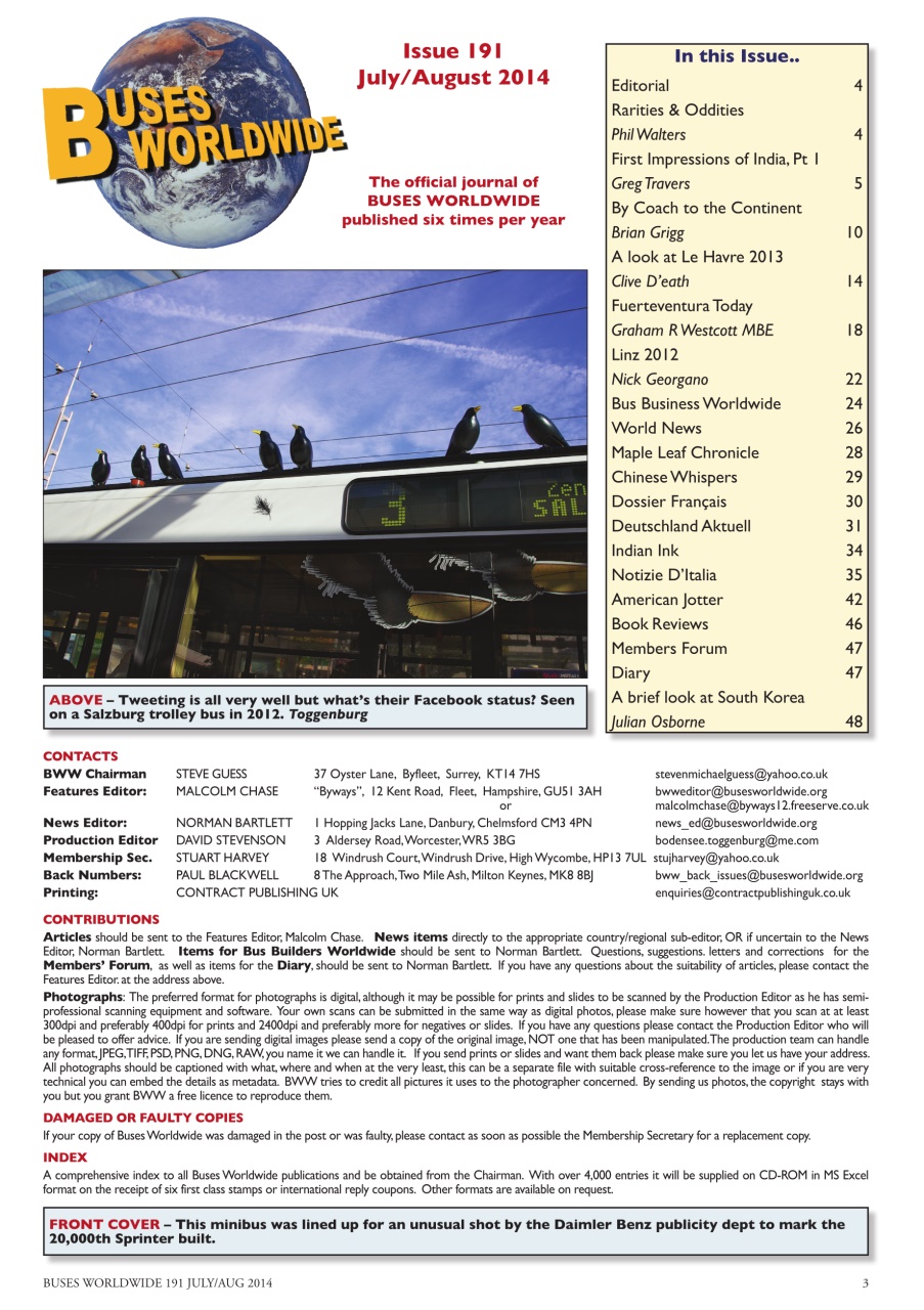 Buses Worldwide Preview Pages