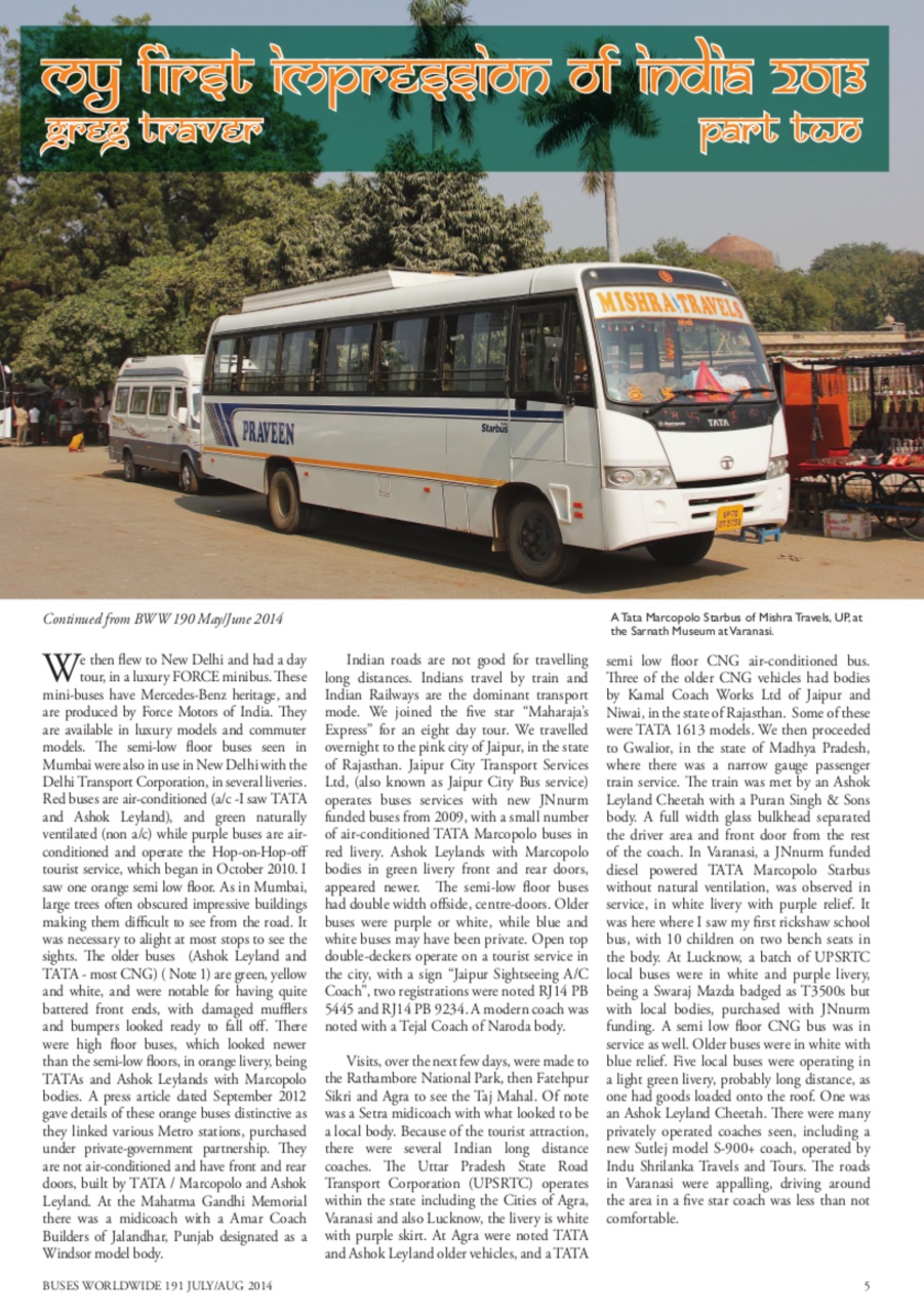 Buses Worldwide Preview Pages