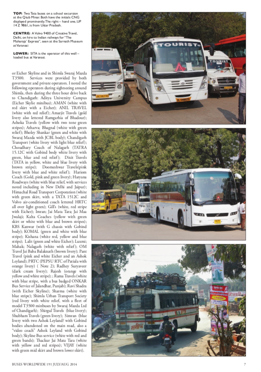 Buses Worldwide Preview Pages