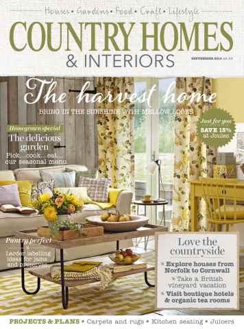 Country Homes & Interiors issue September 2014