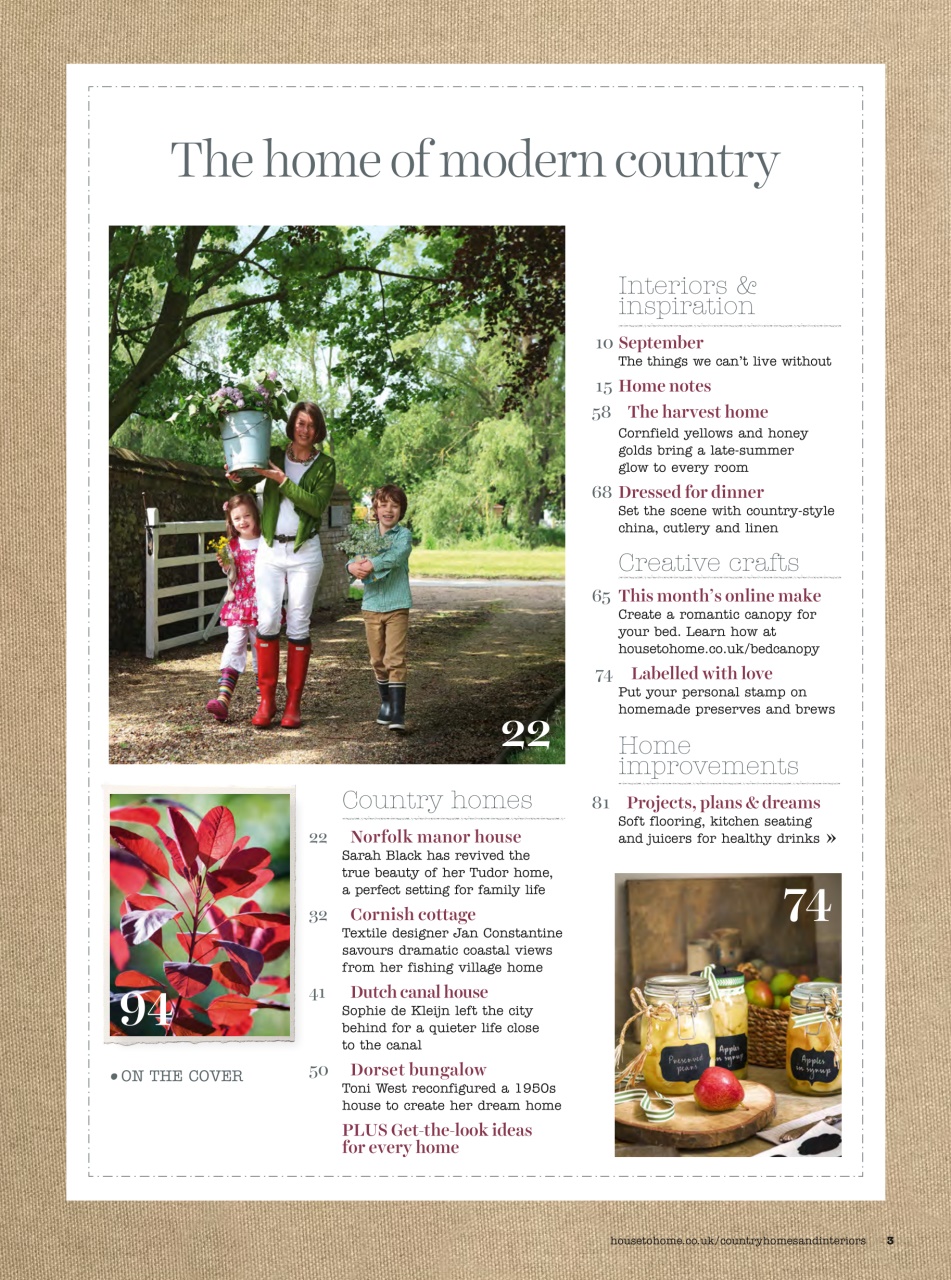 Country Homes & Interiors Preview Pages