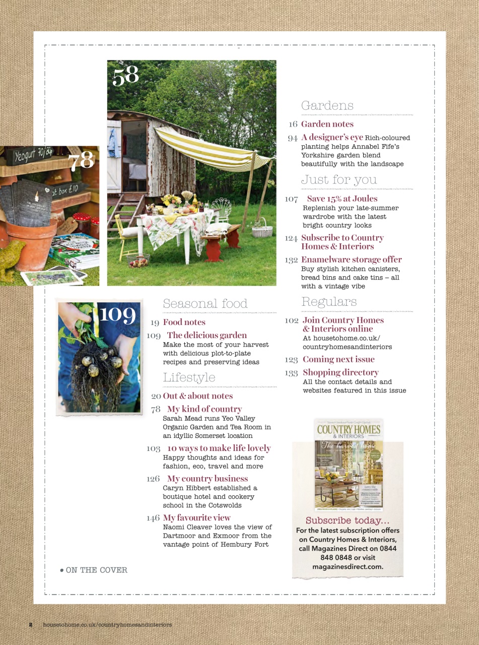 Country Homes & Interiors Preview Pages