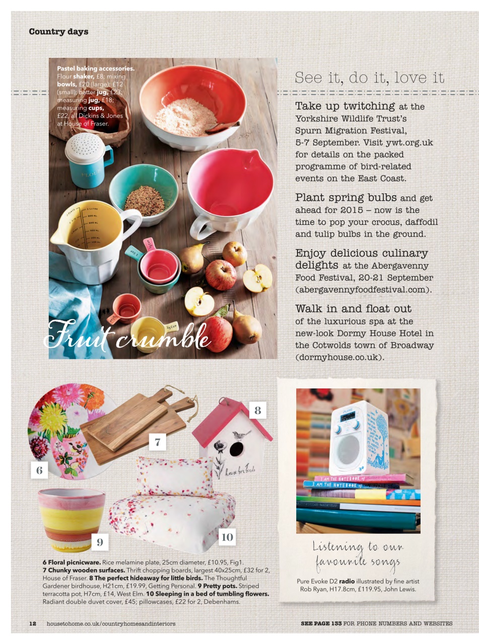 Country Homes & Interiors Preview Pages