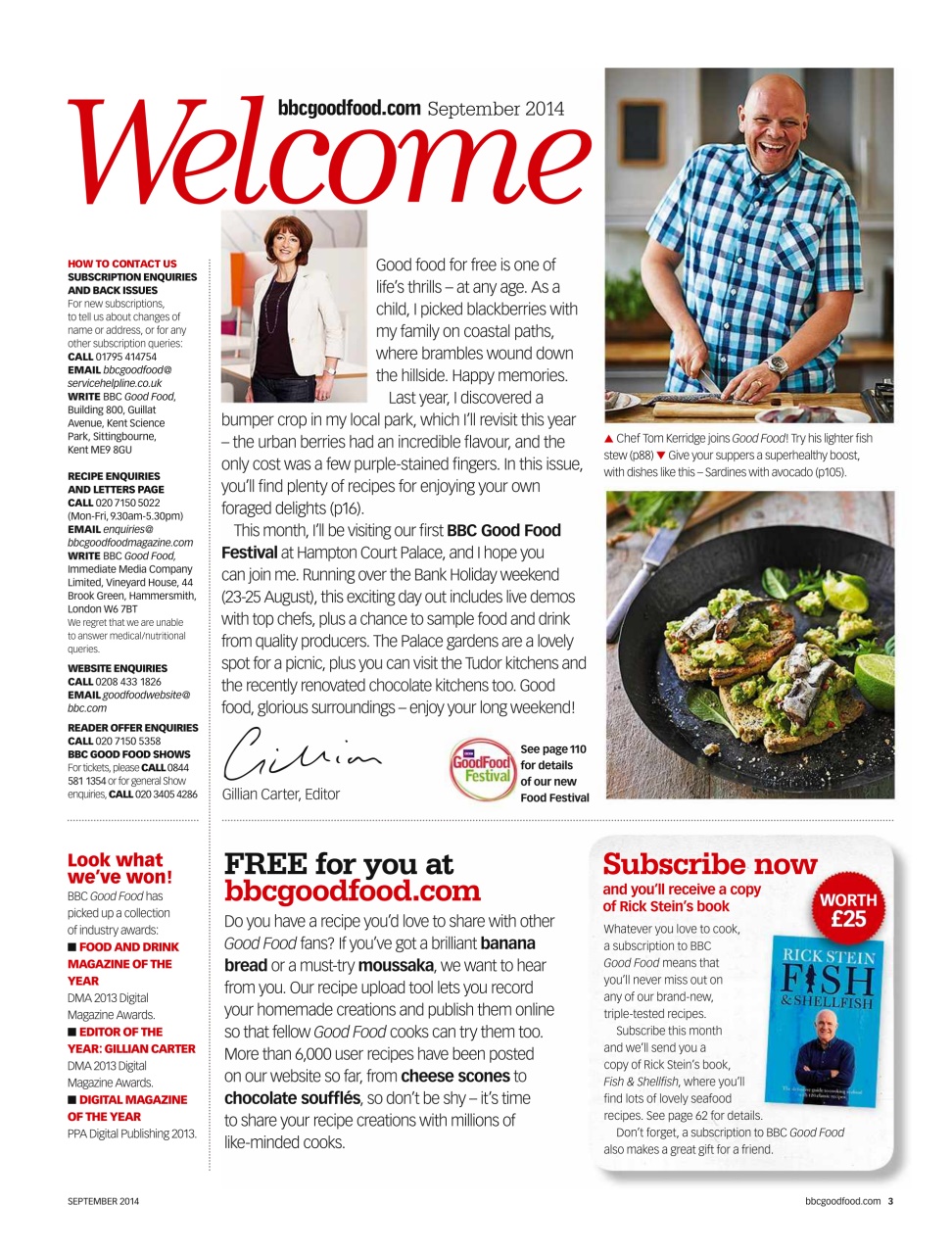 Good Food Magazine Preview Pages