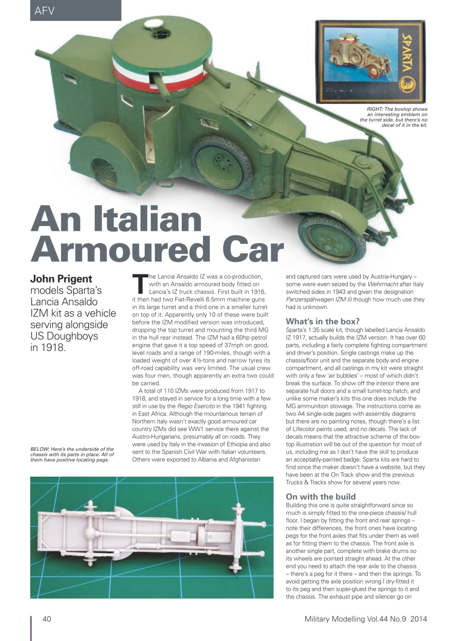Military Modelling International Magazine Preview Pages