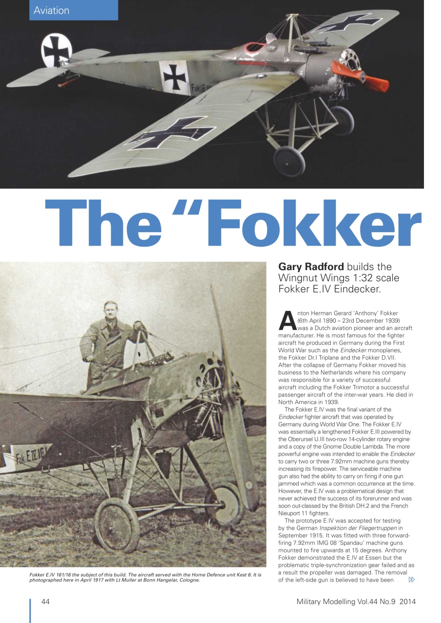 Military Modelling International Magazine Preview Pages