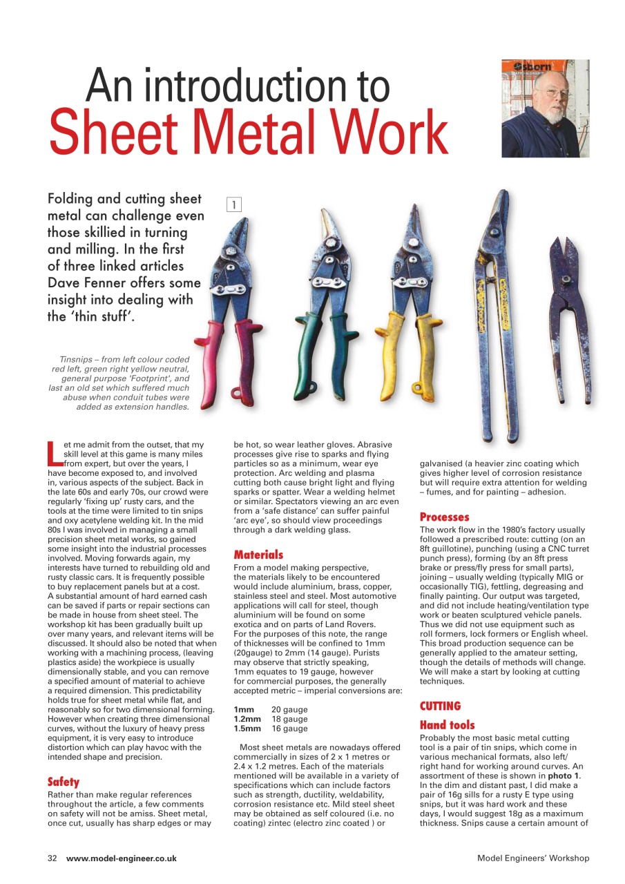 Model Engineer & Workshop Magazine Preview Pages