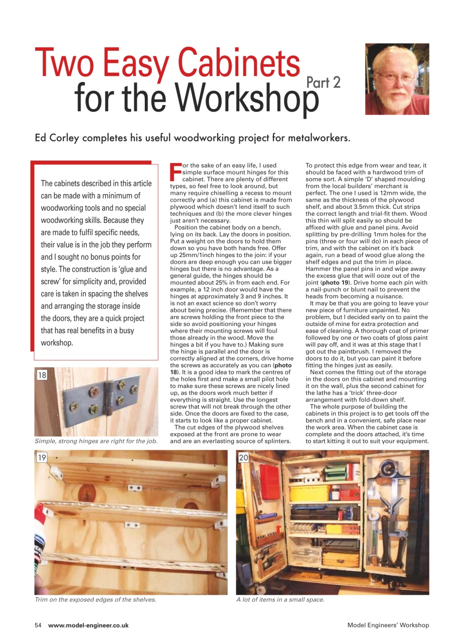 Model Engineer & Workshop Magazine Preview Pages