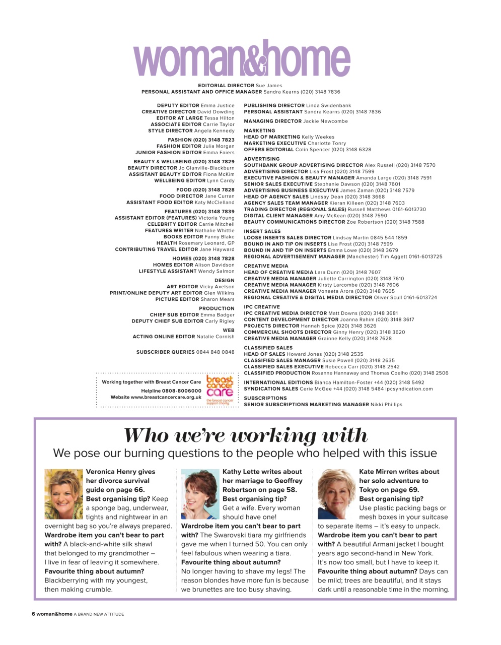 Woman & Home Preview Pages