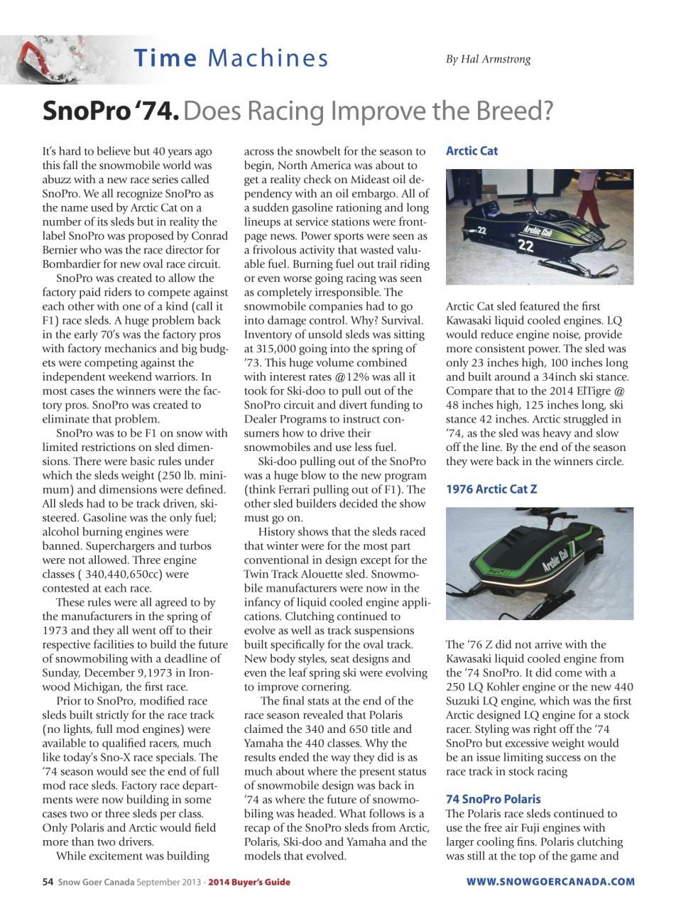 Snow Goer Canada Preview Pages