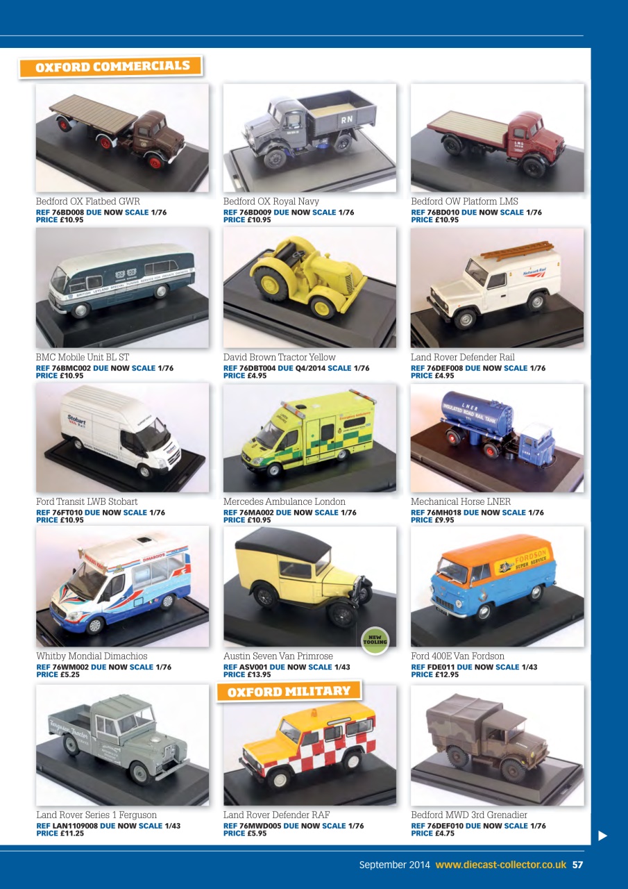 Diecast Collector Preview Pages