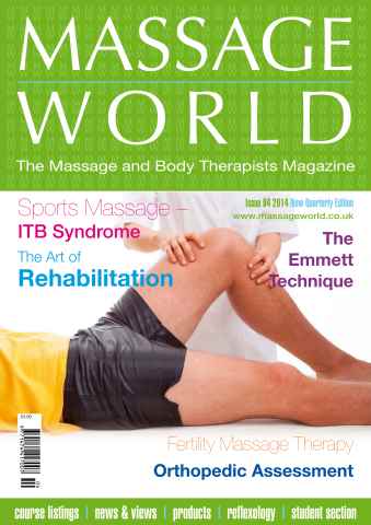 Massage World issue Massage World Issue 84