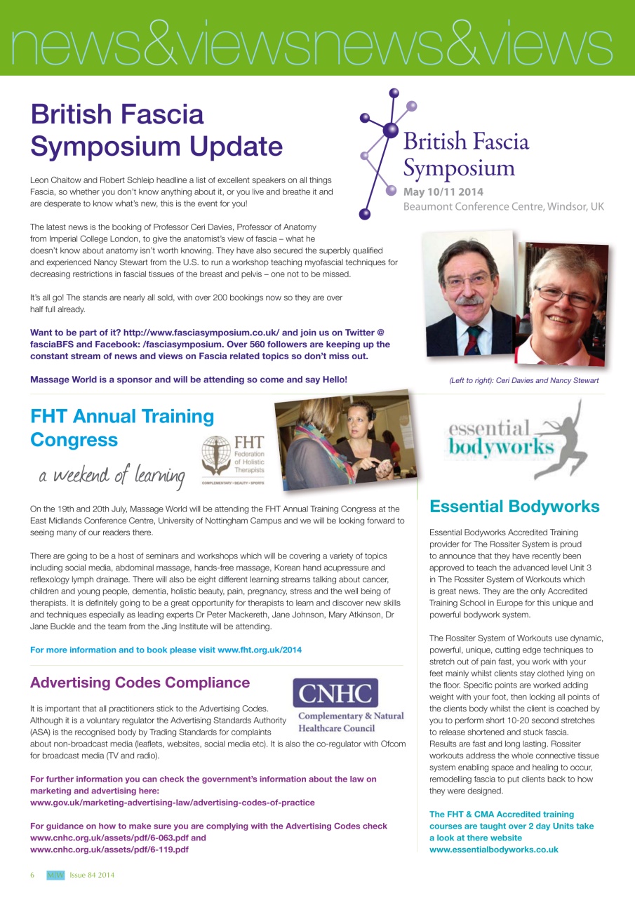 Massage World Preview Pages