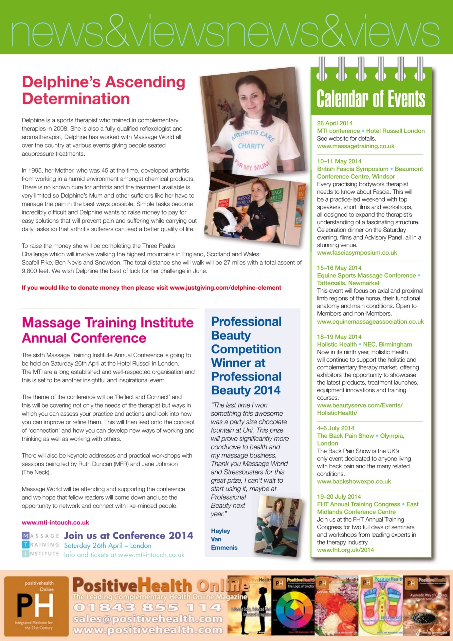 Massage World Preview Pages