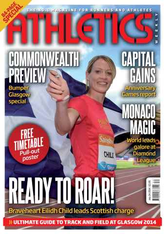 AW – Athletics Weekly Magazine issue 24/07/2014