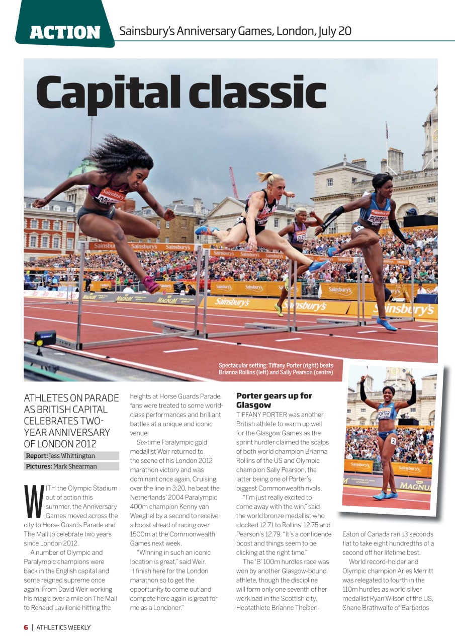 AW – Athletics Weekly Magazine Preview Pages