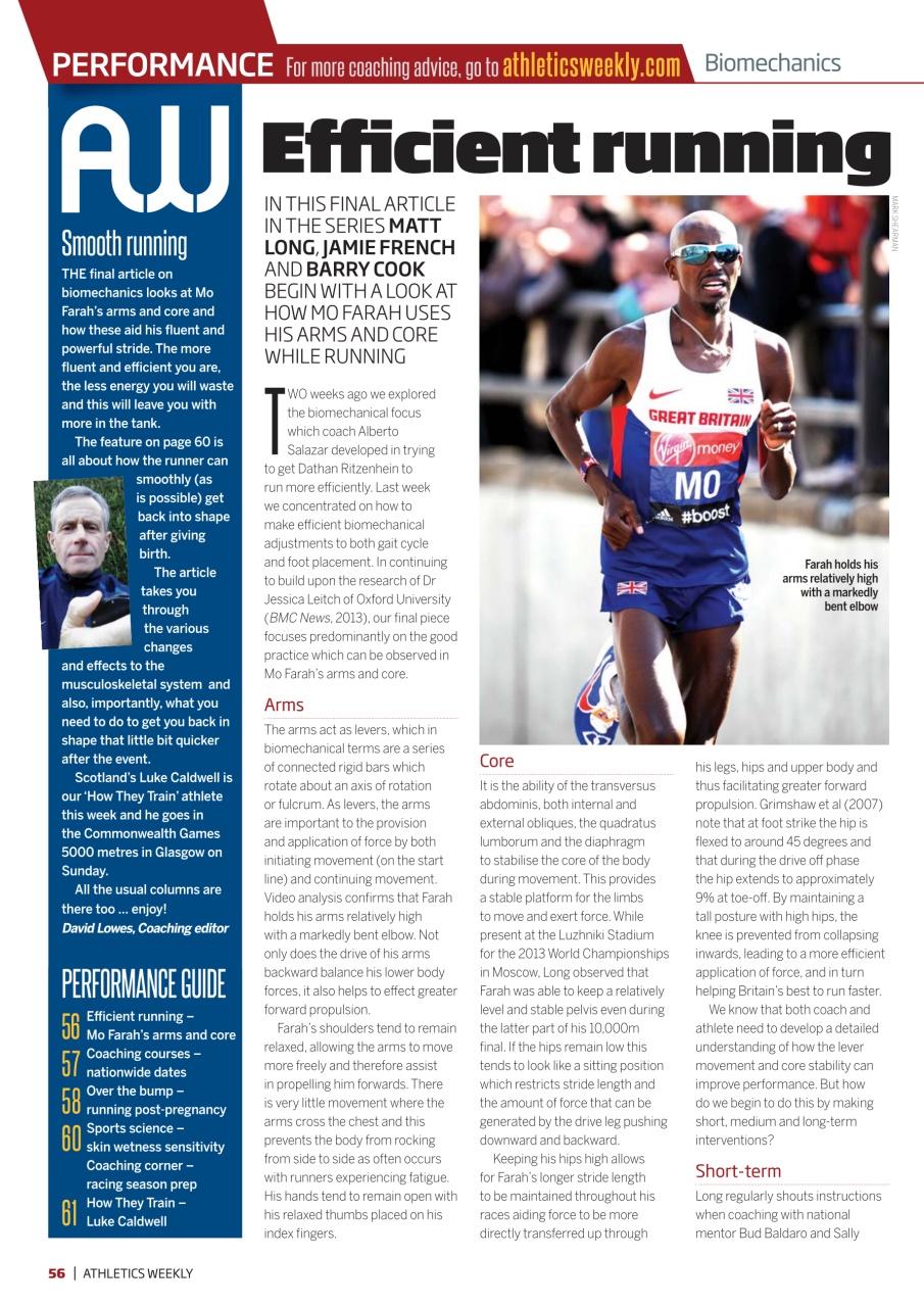 AW – Athletics Weekly Magazine Preview Pages