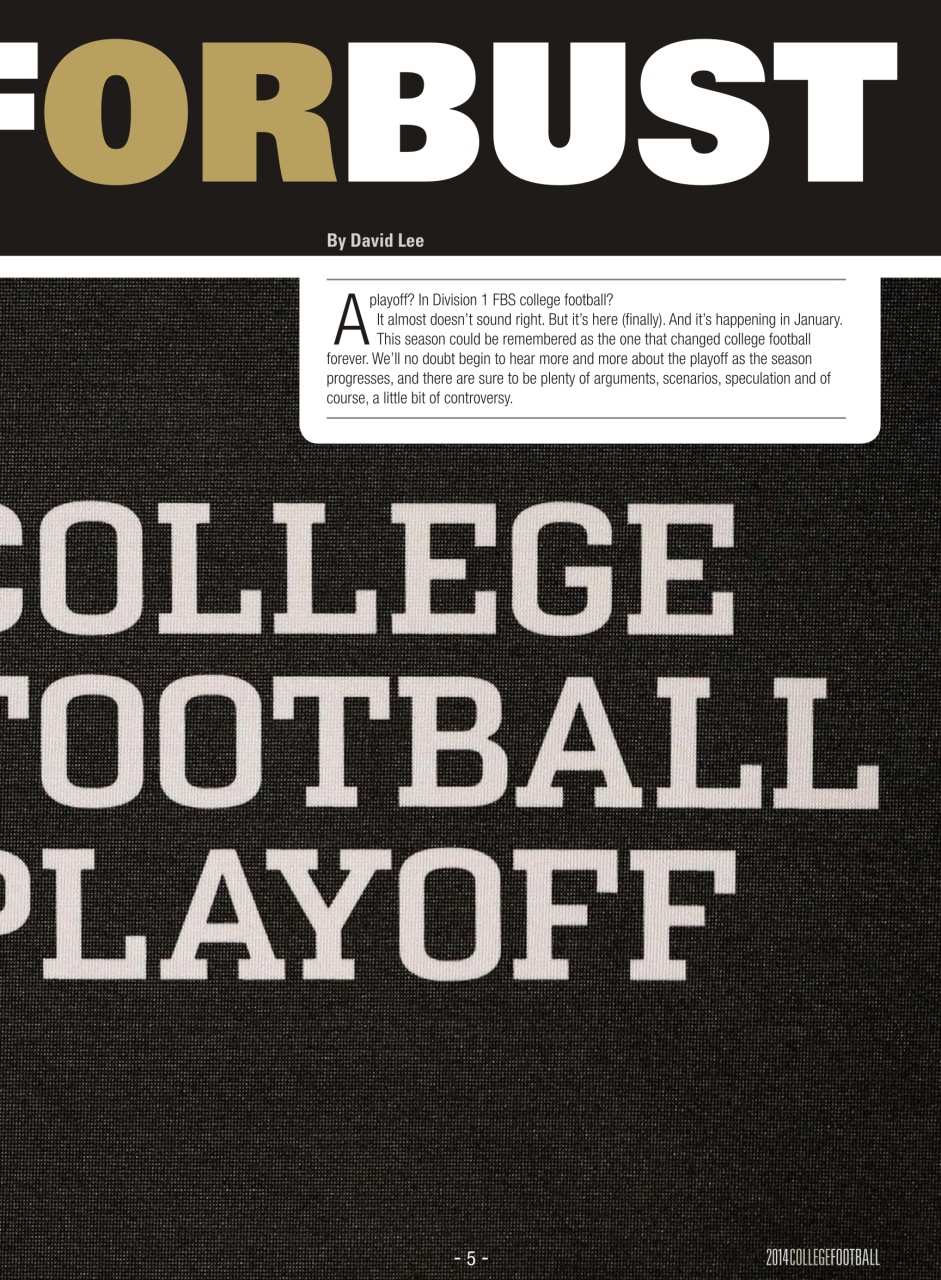 Beckett Football Magazine Preview Pages