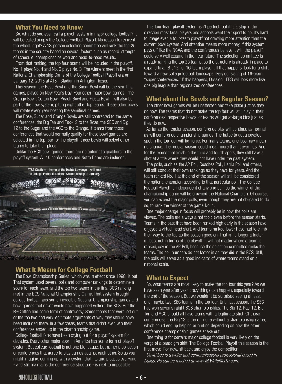 Beckett Football Magazine Preview Pages