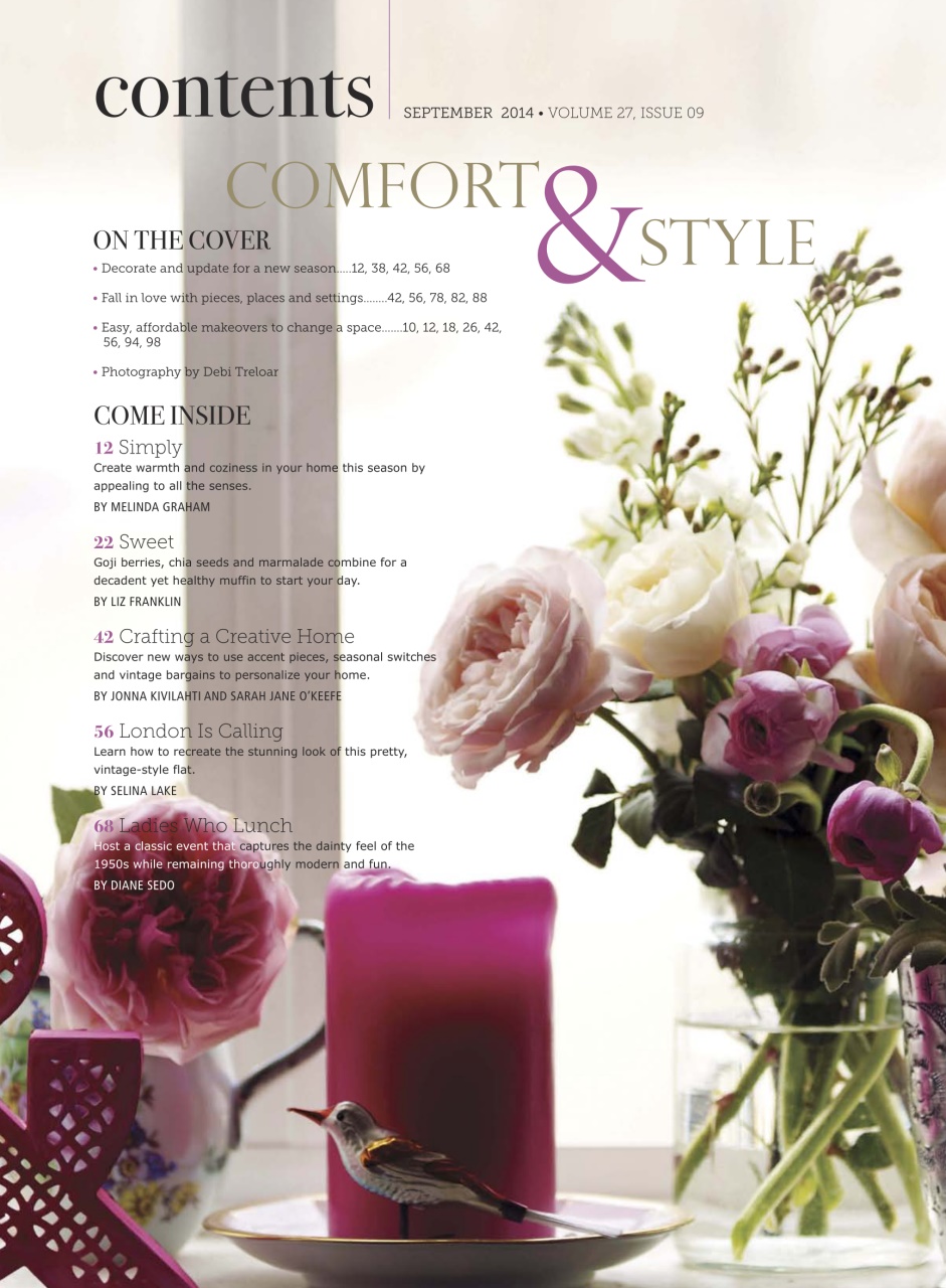 Romantic Homes Preview Pages