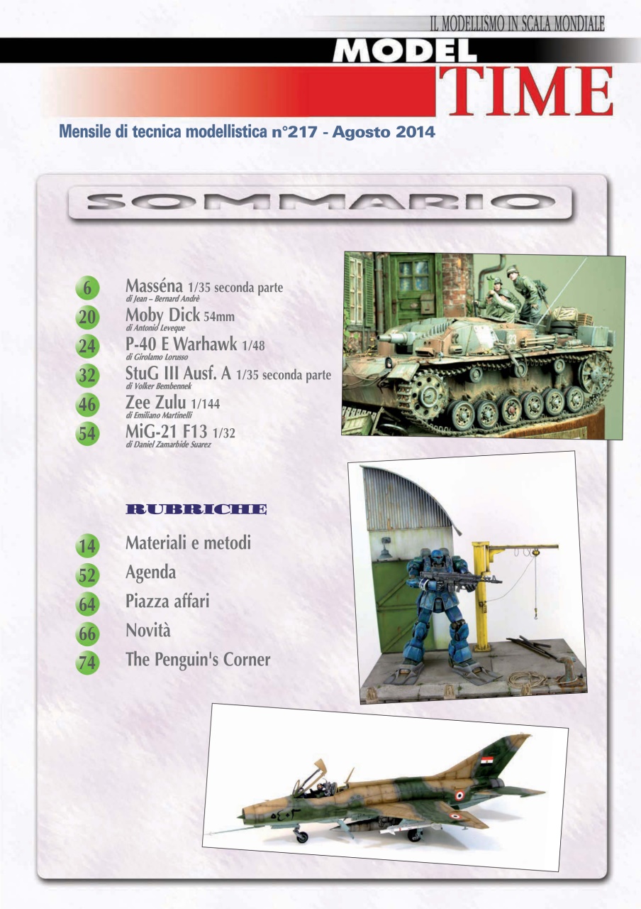 Model Time Preview Pages