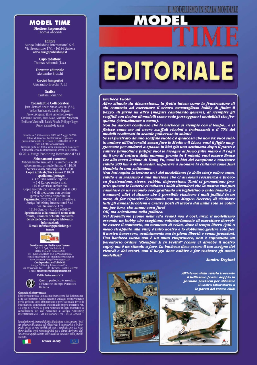 Model Time Preview Pages