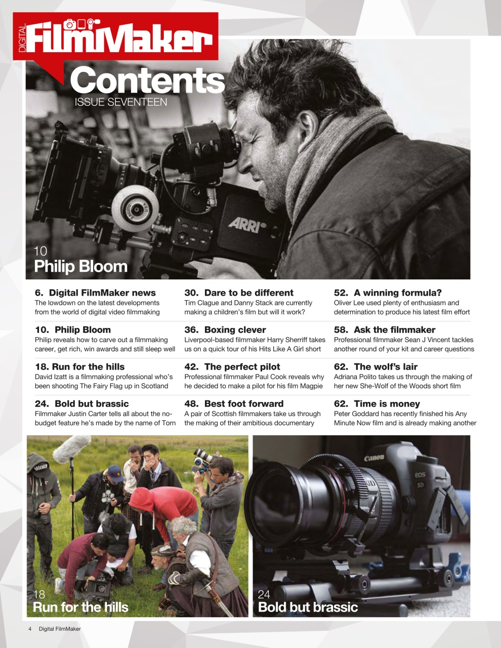 Digital FilmMaker Preview Pages