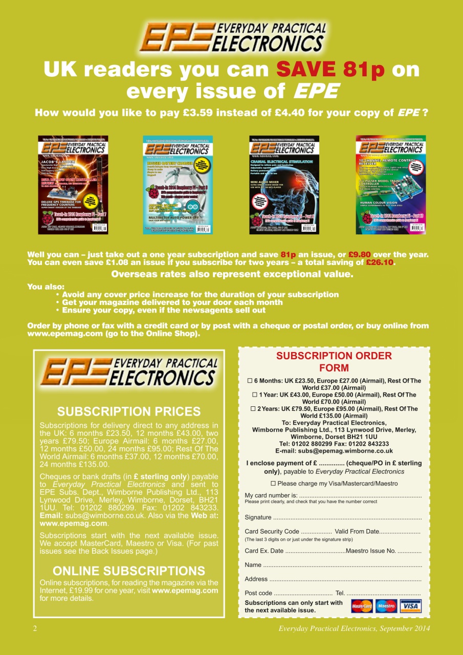 Practical Electronics Preview Pages