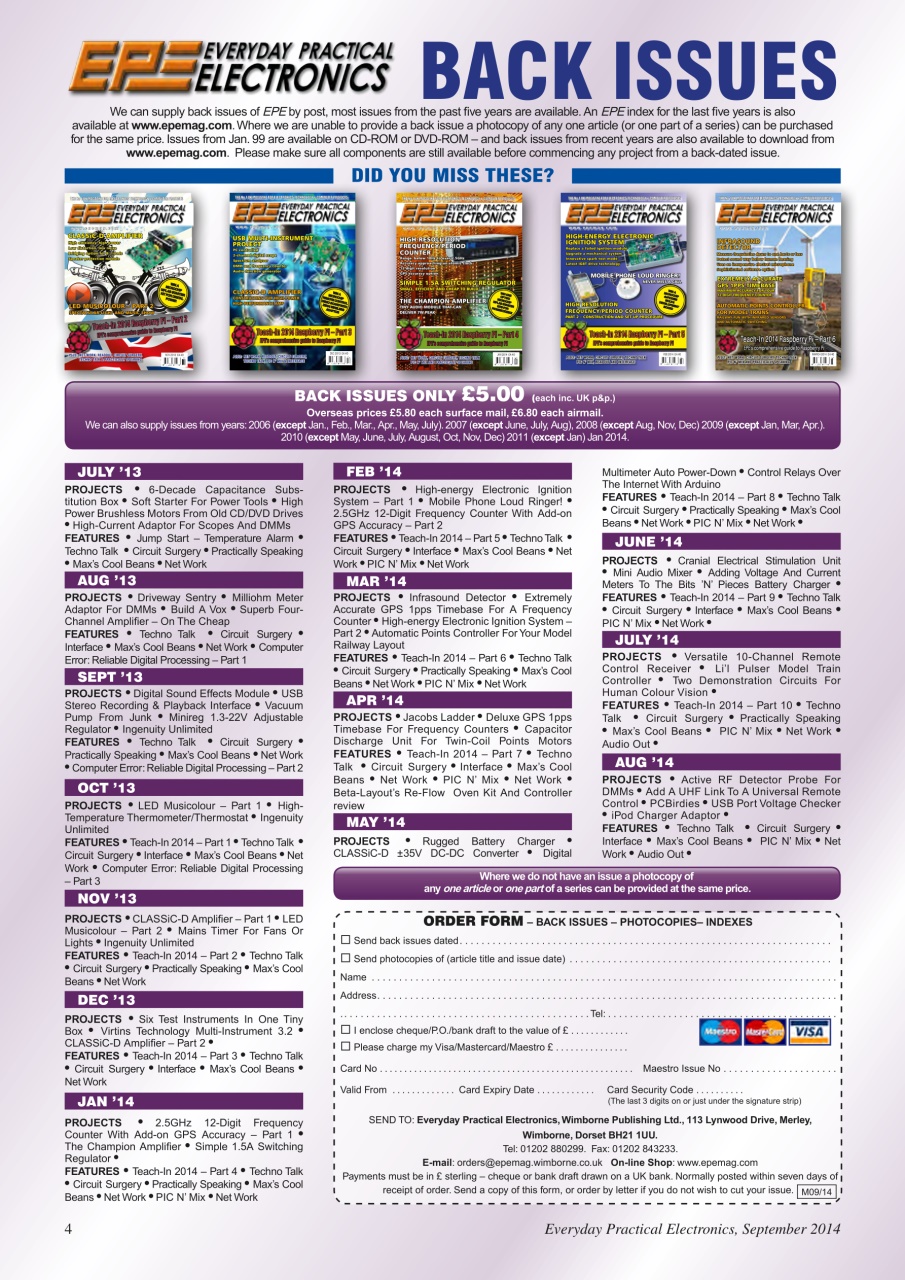 Practical Electronics Preview Pages